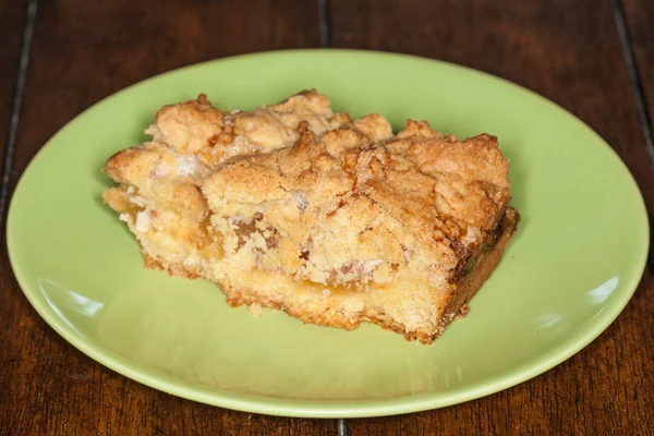 Polish shortcrust apple cake — Stock Photo, Image