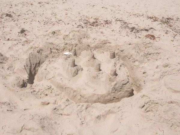 Sand castle — Stock Photo, Image