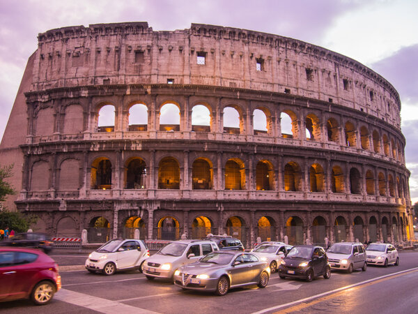 Colosseum is an elliptical amphitheatre in the centre of the city of Rome, Italy.