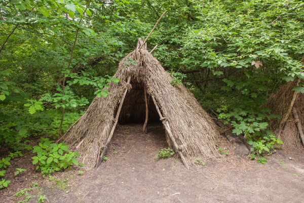 Stone age encampment