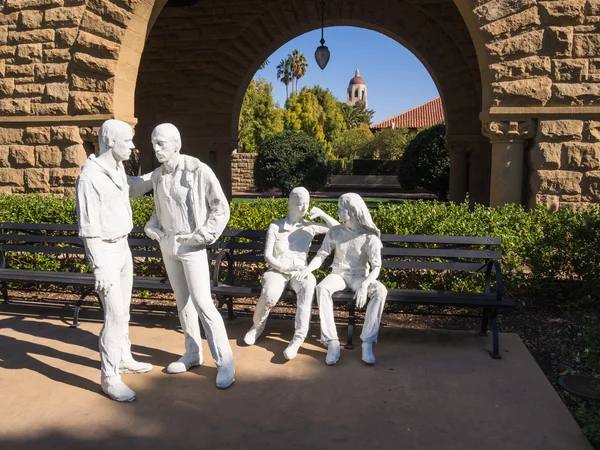 Stanfordský univerzitní areál v severní Kalifornii — Stock fotografie