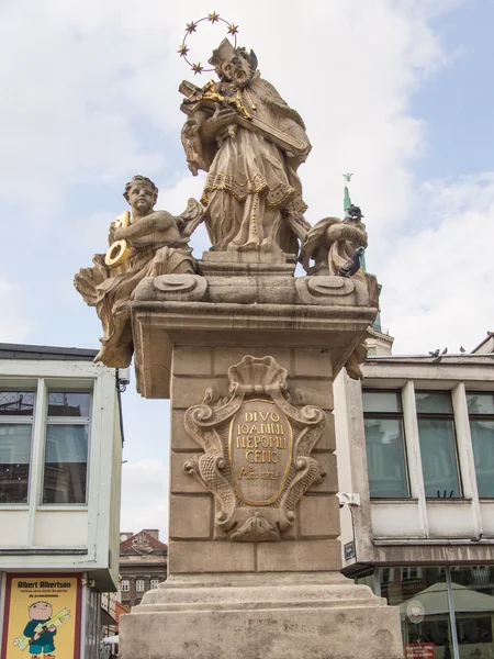 Estatua de San Juan Nepomuceno — Foto de Stock