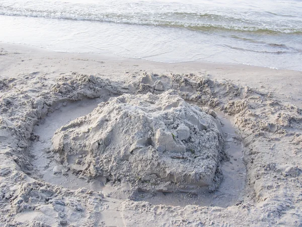Sand castle — Stock Photo, Image