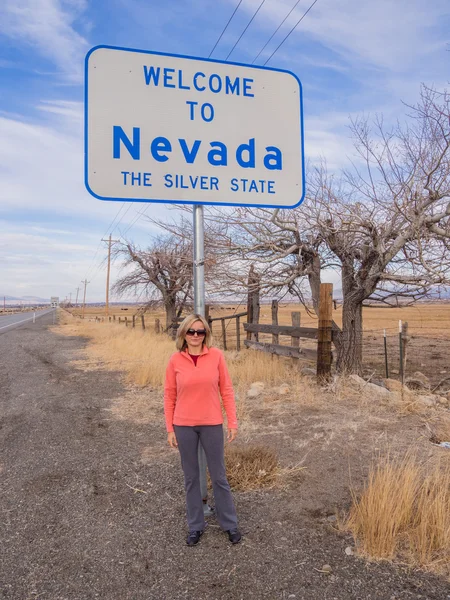 Zapraszamy do nevada — Zdjęcie stockowe