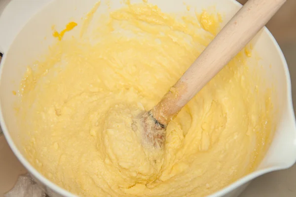 Mixing caking — Stock Photo, Image