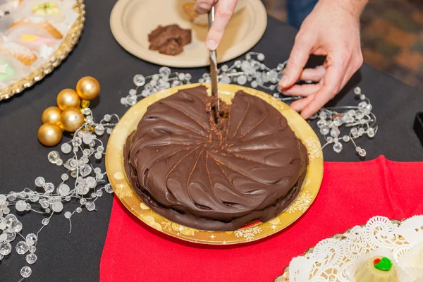 Csokoládé torta — Stock Fotó