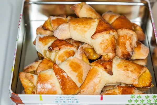 Fresh crescent rolls — Stock Photo, Image