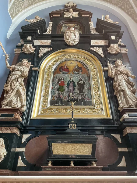 波兹南的圣彼得和圣保罗大教堂 Archcathedral Basilica Peter Paul 是波兰最古老的教堂之一 也是波兰最古老的大教堂 可追溯至10世纪 它座落在市中心东北部的Ostrow Tumski岛上 — 图库照片