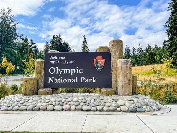 Olympic National Park Parco Nazionale Degli Stati Uniti Situato Nello — Foto Stock