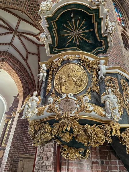 Базиліка Собору Святого Петра Павла Познані Однією Найстаріших Церков Польщі — стокове фото