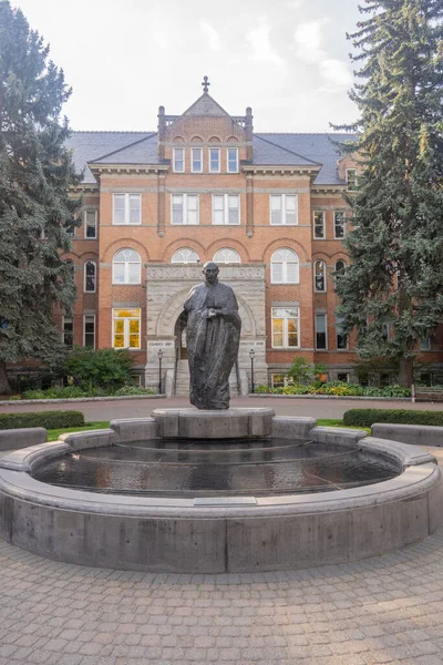 Gonzaga University Una Universidad Católica Privada Spokane Washington Está Acreditado — Foto de Stock