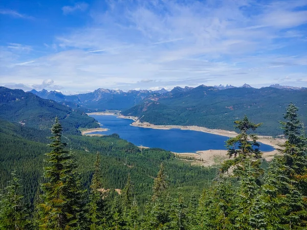 Lac Keechelus Est Lac Réservoir Situé Dans Nord Ouest Des — Photo