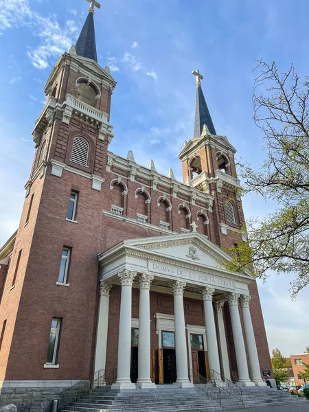 Gonzaga University Una Universidad Católica Privada Spokane Washington Está Acreditado — Foto de Stock