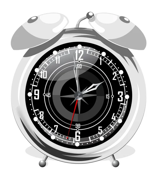 Reloj despertador — Vector de stock