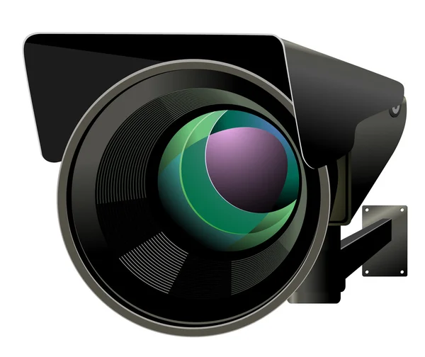 Kamera der Videobeobachtung — Stockvektor