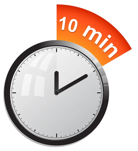 Horloge, minuterie — Image vectorielle