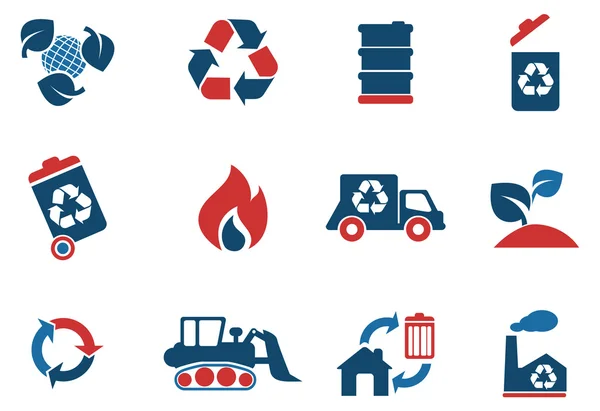 Symbole recyklingu — Wektor stockowy