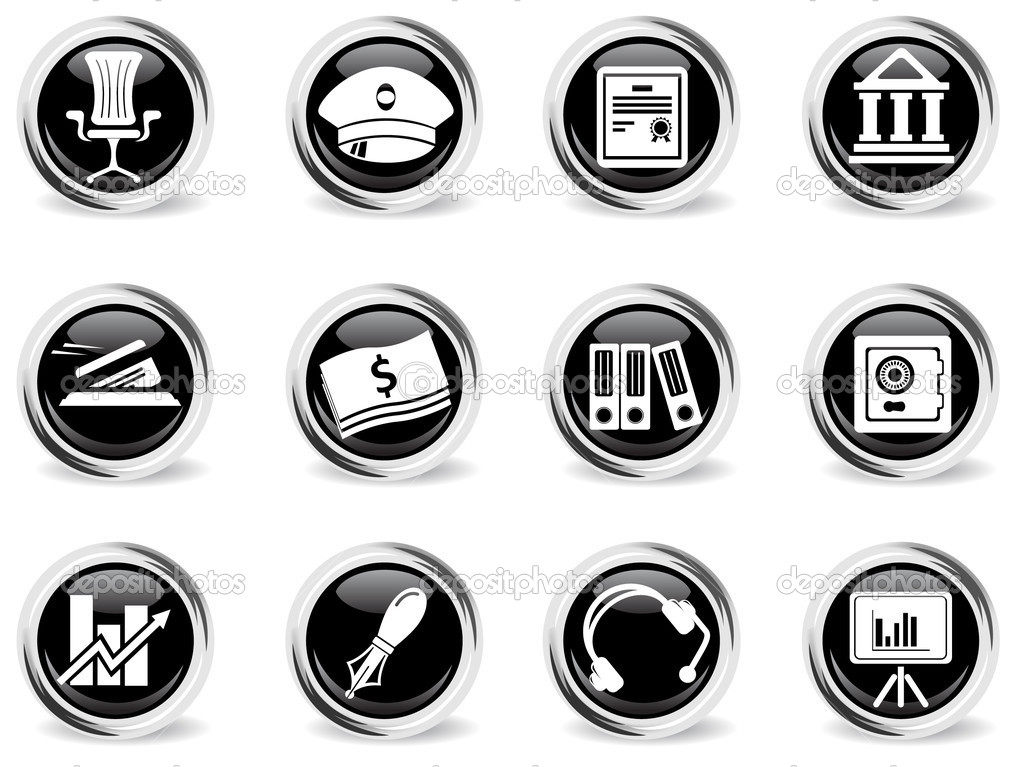 Business vector icons