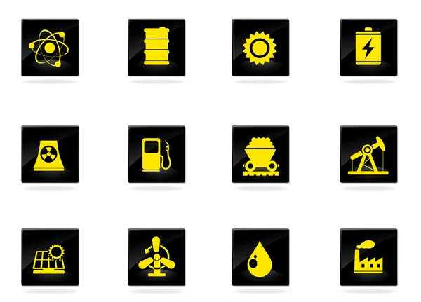 Iconos de ecología — Archivo Imágenes Vectoriales