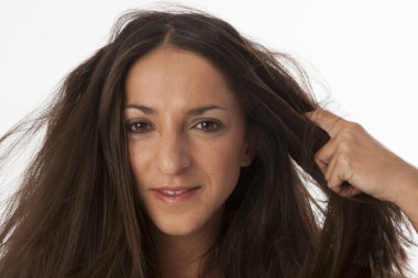 gerçek genç güzel kadın