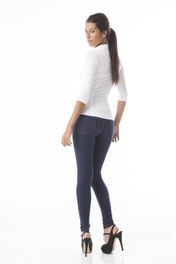 muhteşem bir genç kadın