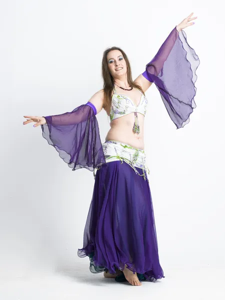 Belly dancer woman — Stock Photo, Image