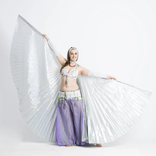 Belly dancer woman — Stock Photo, Image