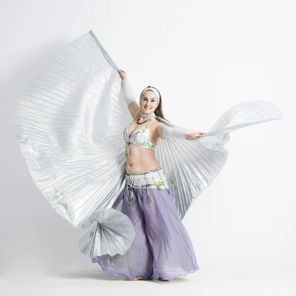 Belly dancer woman — Stock Photo, Image