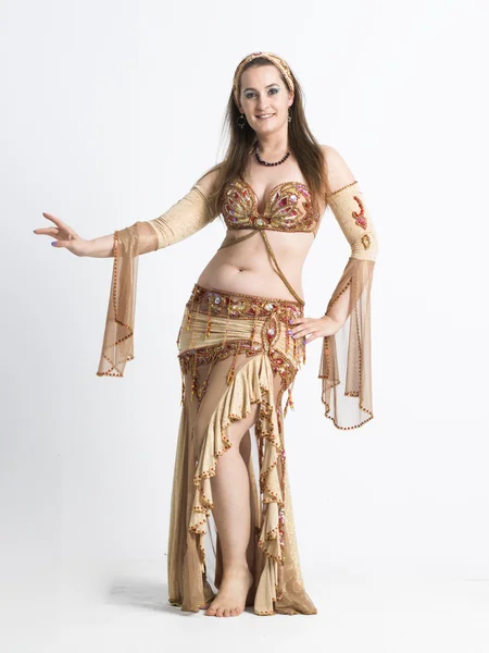 Belly dancer woman — Stock Photo, Image