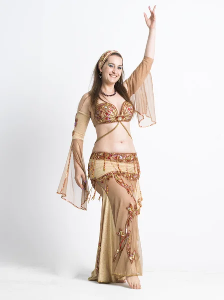 Belly dancer woman — Stock Photo, Image