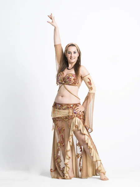 Belly dancer woman — Stock Photo, Image