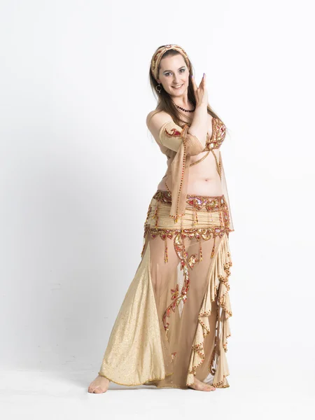 Belly dancer woman — Stock Photo, Image