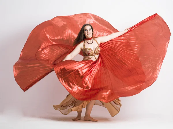 Belly dancer woman — Stock Photo, Image