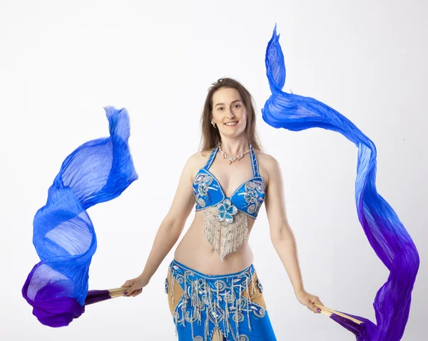 Belly dancer woman — Stock Photo, Image