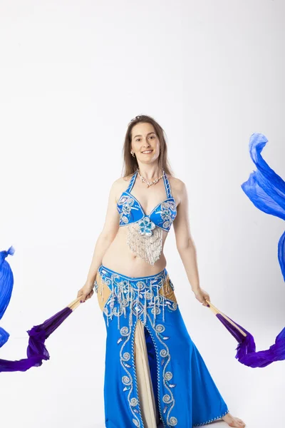 Belly dancer woman — Stock Photo, Image