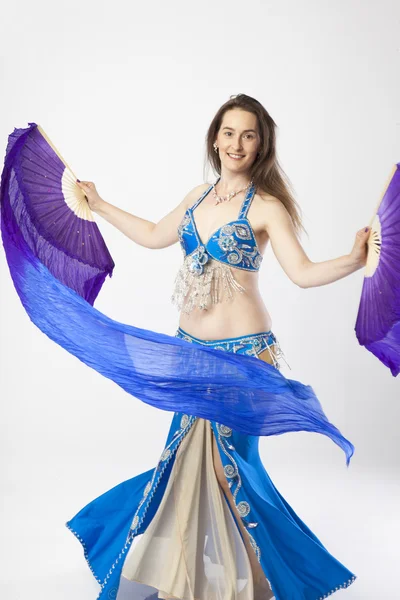 Belly dancer woman — Stock Photo, Image