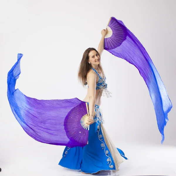 Belly dancer woman — Stock Photo, Image