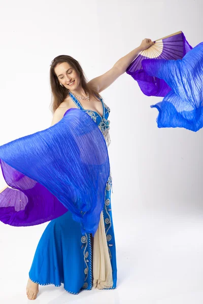 Belly dancer woman — Stock Photo, Image