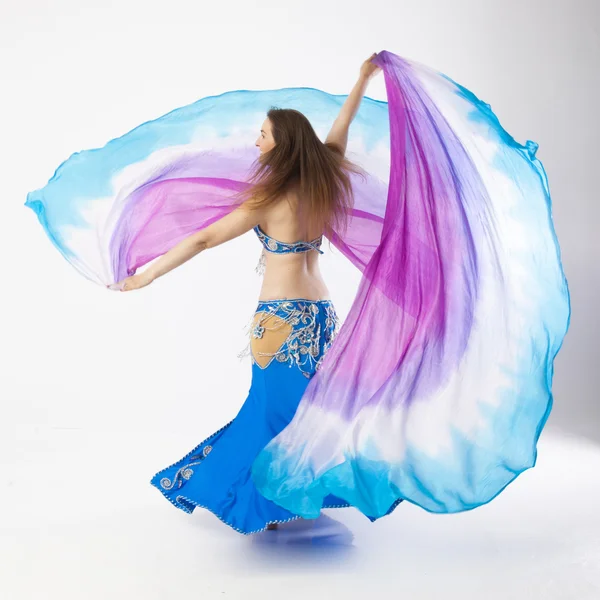 Belly dancer woman — Stock Photo, Image