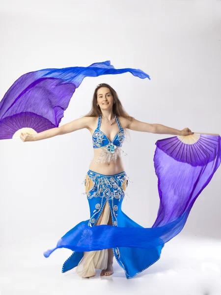 Belly dancer woman — Stock Photo, Image