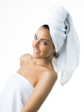 doğal cilt olan kadın