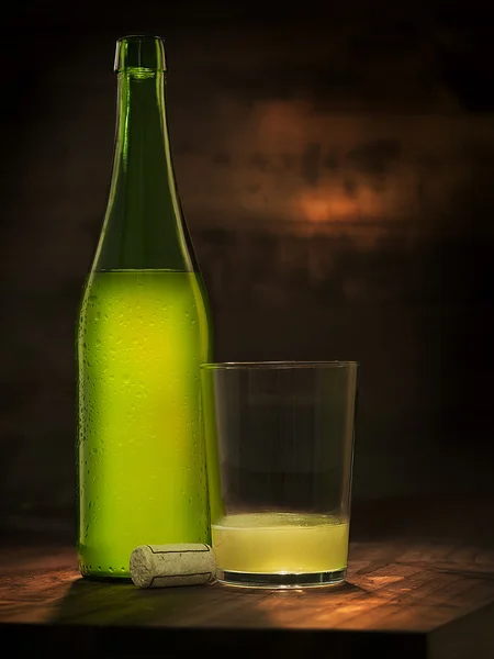 Taze elma şarabı — Stok fotoğraf