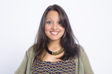 gerçek genç İspanyol latin poz