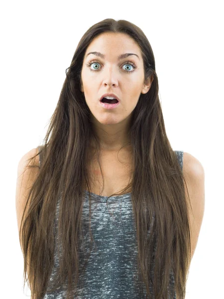 Surprised woman — Stock Photo, Image