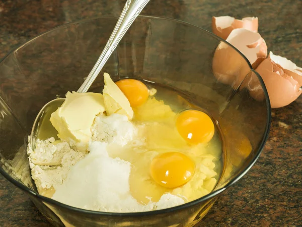 Preparing dessert — Stock Photo, Image