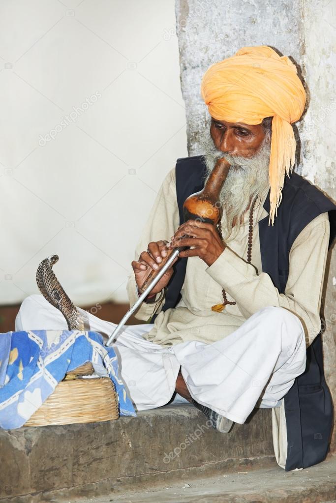 charmer of snake in India