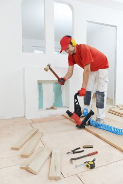 işçi Parket kat katılmadan marangoz