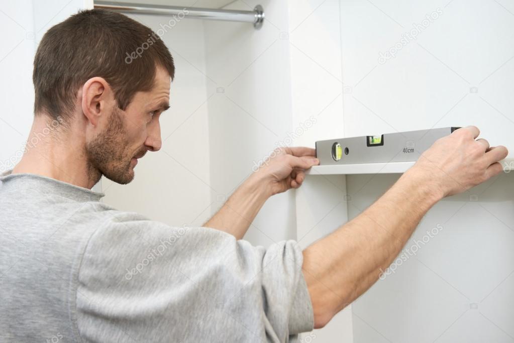 Wardrobe Joiner Control Work Stock Photo C Kalinovsky 19693947