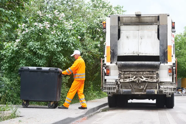 Recyklingu odpadów i śmieci — Zdjęcie stockowe