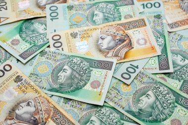 Döviz banknotların Zlotisi Lehçe
